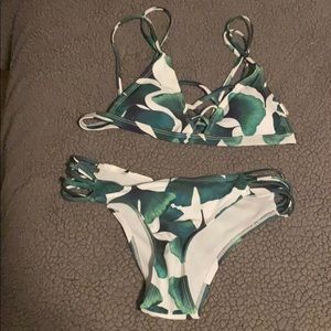 Palm leaf design bikin